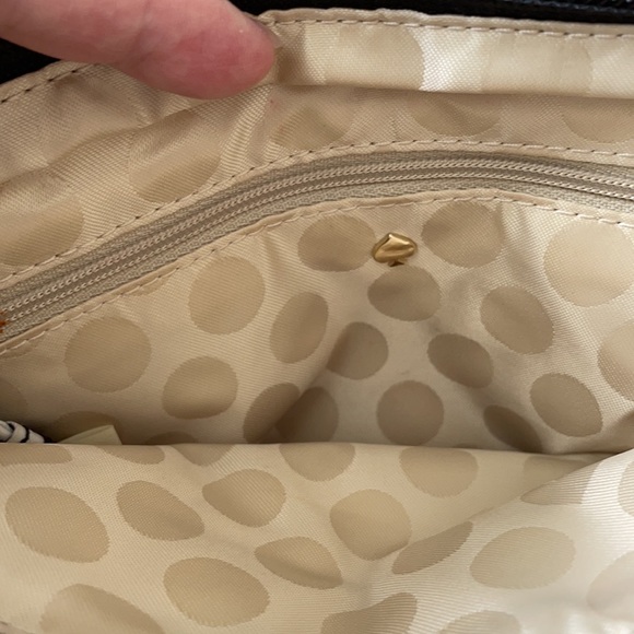 KATE SPADE BLACK/OFF WHITE CROSSBODY - Picture 4 of 4